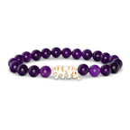 Fahlo Prowl Tiger Tracking Bracelet, Royal Purple, One Size