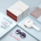 Laser Hair Removal, IPL Laser Hair Removal for Women and Men, 32°F Sapphire Ice Cooling System, Laser Hair Removal Device At Home, Almost Permanent Painless Whole Body Hair Removal