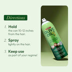 ORS Olive Oil Nourishing Sheen Spray infused with Coconut Oil 10 Ounces (Pack of 4)