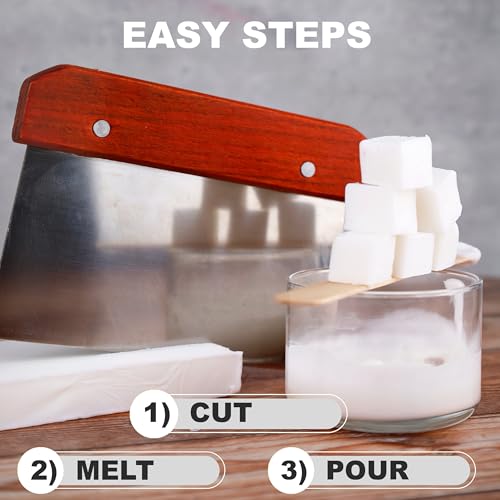 Primal Elements Beef Tallow Soap Base - Moisturizing Melt and Pour Glycerin Soap Base for Crafting and Soap Making, Easy to Cut - 5 Pound