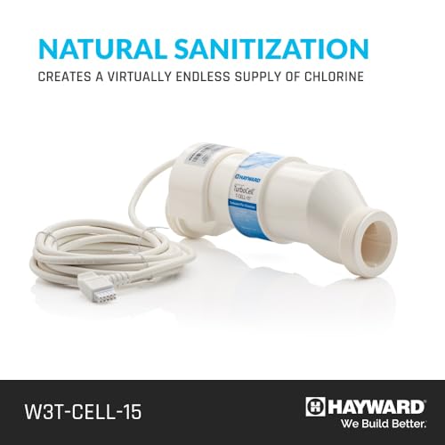 Hayward W3T-CELL-15 TurboCell Salt Chlorination Cell for In-Ground Swimming Pools up to 40,000 Gallons