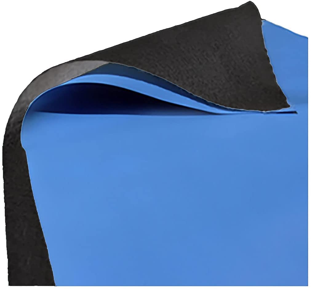 Liner Life Above Ground Pool Liner Pad 12' x 20' Rectangle, Protects the Bottom of Aboveground Pool and Extends Life of the Liner, Strong Durable Puncture Resistant Polyester Geotextile Material Black