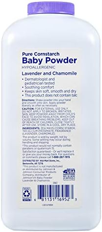 Equate Pure Cornstarch Baby Powder With Lavender and Chamomile, 22oz by Judastice