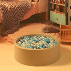 GOGOSO Ball Pits Balls for Toddlers Pack of 50 100 200 Plastics Shape Ball Non-Phthalate Non-BPA Non-Toxic 2.2-Inch Crush Proof Play Balls