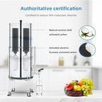 Gravity Water Filters for Berkey Water Filter Replacement, Replacement for BB9-2® Black Filter & for PF-2® Fluoride Filters Combo Packs, Compatible with Berkey® Gravity Water Filter System, (NSF 42)