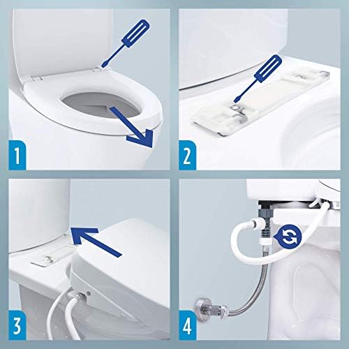 TOTO SW3036R#01 WASHLET K300 Electronic Bidet Toilet Seat, Cotton White