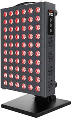 Hooga Red Light Therapy for Face and Body, Red Near Infrared Light with Timer and Stand. 60 Dual Chip LEDs. Flicker Free Clinical Grade Panel for Energy, Pain, Skin, Recovery, Performance. PRO300