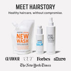 Hairstory Hair Balm, Moisturizing Air Dry Lotion, Leave In Conditioner Cream for All Hair Types, Adds Softness & Shine, Smooths Frizz, Defines Waves & Curls, 4oz
