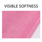 20PCS Massage Table Sheets Disposable Non Woven SPA Bed Cover Breathable Polypropylene Fabric 31" x 70" Thin, Not Waterproof （Pink）