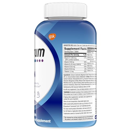 Centrum Multivitamin for Men, Multivitamin/Multimineral Supplement with Vitamin D3, B Vitamins and Antioxidants, Gluten Free, Non-GMO Ingredients - 250 Count