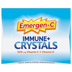 Emergen-C Immune Plus Crystals, On-The-Go Immune Support Supplement with Vitamin C, Vitamin D, B Vitamins, Zinc and Manganese, Berry Lemonade - 28 Stick Packs