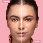 MCoBeauty Brighten & Perfect Cream Concealer, 3 Light Beige, Brightening Coverage for Flawless Complexion, Vegan, Cruelty Free Cosmetics