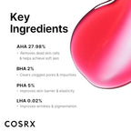 COSRX AHA BHA PHA LHA 35% Peel 1.01 fl. oz / 30 ml, Chemical Exfoliating Peeling Gel for Dull, Rough, Oily Skin with Clogged Pored & Dead Skin Cells, Highly Concentrated, Korean Skin Care