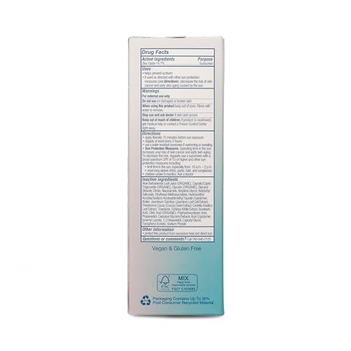 COOLA Clear Skin Oil-Free Moisturizer with SPF 30, Dermatologist Tested Sunscreen with Niacinamide & Centella Asiatica, 1.1 Fl Oz
