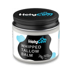 Beef Tallow For Skin - Whipped Tallow Balm with Organic Jojoba Oil (Unscented/Herb-Infused), Grass Fed Beef Tallow Face Moisturizer for Eczema, Baby, Lip Balm - Lotion For Extremely Dry Skin