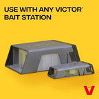 Victor Rat Poisoning for Inside & Outside Use - Kills Rats, Mice, Meadow Voles | Mouse Poisoning for Indoor & Outdoor Areas, Ready-to-Use