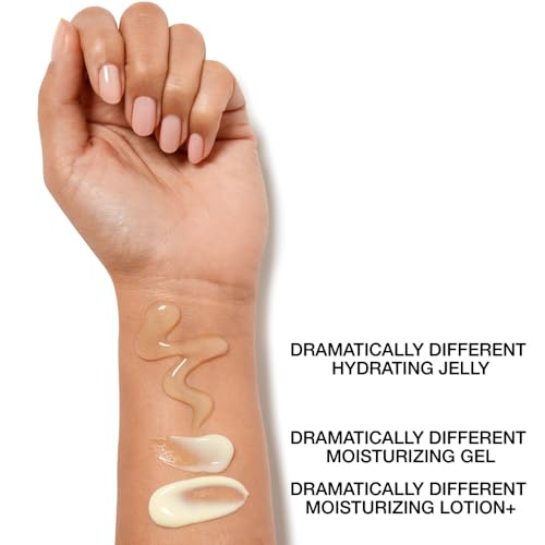 Clinique Dramatically Different Hydrating Jelly Lightweight Oil Free Face Moisturizer With Hyaluronic Acid For All Skin Types