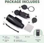 Gosky Titan 12X50 Monocular Telescope with Smartphone Holder - Waterproof Fog-Proof Shockproof Scope BAK-4 Prism FMC for Bird Watching Hunting Camping Traveling Wildlife Scenery