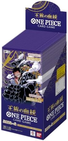 BANDAI OP-10 One Piece Card Game, Royal Blood, Box, Contains 24 Packs
