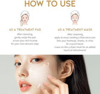 Toner Pads for Dry Dull Sensitive Skin Korean, #OOTD Retinol Ceramides Strengthen Skin Barrier Smoothing Hydrating, Toner Pad 70Pads 4.05oz 120ml