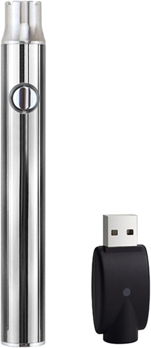 Premium Universal Black 1100mAh Replacement Pen Battery Rechargeable Threaded with USB-8