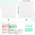 444PCS Square Cotton Pads for Face, Ultra Soft & Lint-Free & Textured, Facial Eye Makeup Remover Pads, Face Pads Cleansing Cotton Squares, Natural Premium Cotton Rounds Cosmetic Cotton Pads for Toner