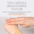 VT Cosmetics Vita-Light Reedle Shot 100, Serum with Vitamin C Capsules, Vitamin E, Hydrating Care, Korean Skincare for Sensitive Skin 1.69Fl Oz(50ml)