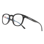 Horus X • Round Blue Light Glasses Men and Women | Computer Glasses for Screens Anti-Fatigue & Eyestrain Relief | Clear