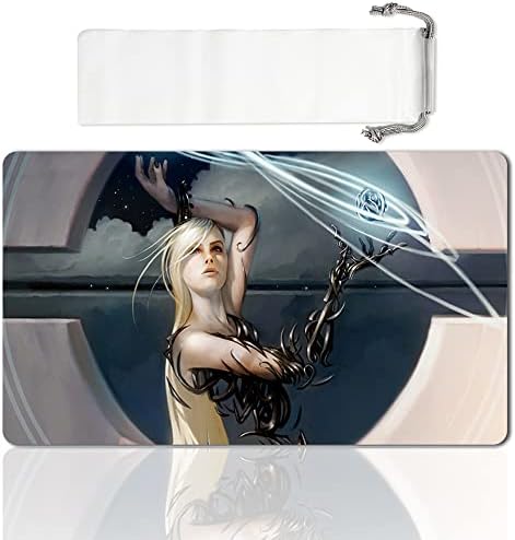 Board Game MTG Playmat Games Size 60X35 cm CCG Compatible for MTG CCG RPG Trading Card Game (Master Transmuter)