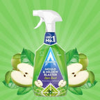 Astonish Apple Burst Household Cleaner - Shower Curtain, Shower Door, Bathroom Tiles - Hard Water Stains, Rust & Calcium Bathroom Cleaner - No Scrub, Cruelty Free Cleaning Supplies, 750ml Spray Bottle