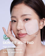 DERMAL Ice Cooling Toner Pad - Korean Soothing & Hydrating Toner Pads with Aloe Vera - After Suncare, Sunburn Relief, Redness Relief - Vegan Square Pads - High Capacity, 120 Pads