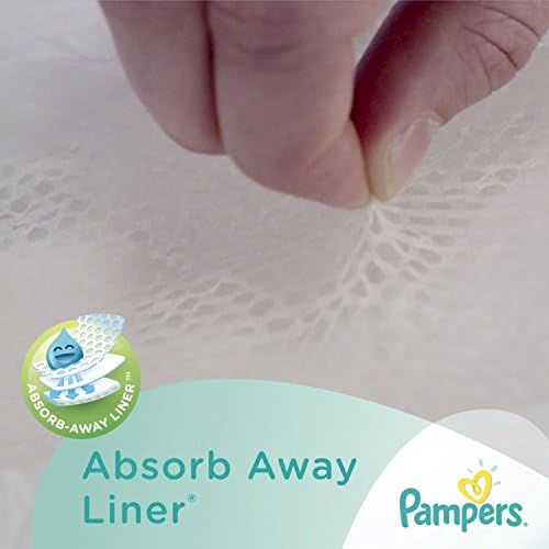 Pampers Swaddlers Sensitive Disposable Diapers Newborn Size 0 (> 10 lb), 80 Count, Super