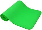 Fitvids 1/2-Inch Extra Thick High Density Anti-Tear Exercise Yoga Mat with Knee Pad and Carrying Strap, Green