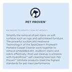 Bissell SpotClean ProHeat Portable Spot and Stain Carpet Cleaner, 2694, Blue