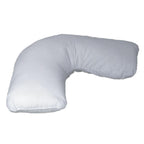 DMI Body Pillow, Side Sleeper Pillow and Pregnancy Pillow with Contoured Support to Eliminate Neck, Back, Hip, Joint Pain and Sciatica Relief with Removable Washable Cover, Firm, U Shape Neck Pillow