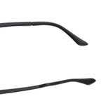 HUIHUIKK Distance Glasses Black Frame Shortsighted Myopia Glasses -1.00 Strength **These are not reading glasses**