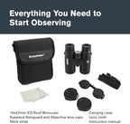 Celestron–Nature DX ED 10x42 Premium Binoculars –Extra-Low Dispersion Objective Lenses –Outdoor and Birding Binocular–Fully Multi-Coated with BaK-4 Prisms–Rubber Armored – Fog & Waterproof Binoculars