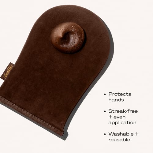Loving Tan Purest Self Tanning Applicator Mitt NEW, Washable & Durable Design for a Salon-Style, Streak Free Finish, Use with Self Tan Mousses, Sprays and Lotions, Reusable - 1 ct.