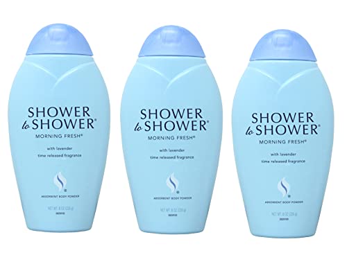 Morning Fresh Body Powder, 8 Oz (3 Pack)
