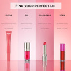 Clarins NEW Water Lip Stain | Long Lasting, Transfer-Proof, Lightweight and Kiss Proof | Buildable Matte Finish | Contains Hyaluronic Acid | 0.2 Fluid Ounces