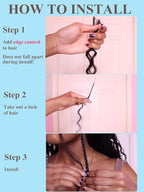 Chocolate Brown Braiding Hair Water Wave 100g 20 Inch Color 4 Bulk Hair for Braiding Deep Wave Bundles 12A Brazilian Virgin Curly Extensions for Boho Braids Wet and Wavy