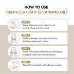 SKIN1004 Madagascar Centella Ampoule 3.38fl.oz (100ml) and Light Cleansing Oil 6.76fl.oz (200ml) Bundle