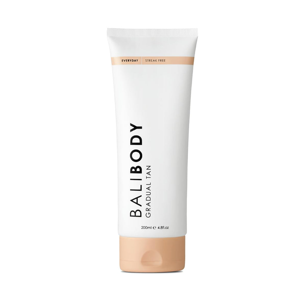 Bali Body Gradual Tan - 2-in-1 Ultra Moisturizing Body Lotion for Women with Extremely Dry Skin, Hydrating Natural Self Tanner, Non-Greasy & Streak-Free Moisturizer, Cruelty-Free (200 ml/6.7 fl oz)