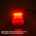OQHAIR motorcycle tail light Tail Brake Light Motorcycle Integrated Blinker Lamp For H-ONDA CBR 400R 2013-2014