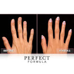 Perfect Formula Clear Gel Coat - Nail Strengthener, Keratin Treatment, Clear Nail Polish - Strengthener for Damaged Nails - Made In The USA .60 fl oz.