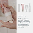 Virtue Smooth Conditioner for Frizz Control for Curly Hair, Sulfate Free, Safe for All Hair Types, Color Safe