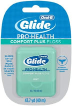 Glide PRO-HEALTH Comfort Plus Dental Floss, Mint, 43.7-Yard Dispenser (Pack of 9)