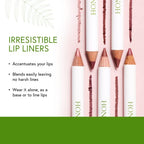 Honeybee Gardens Irresistible Lip Liner In Perfection, Mocha Rose Color, Long-Lasting, Gluten-Free, Vegan, 0.04 oz
