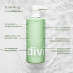 Divi Hydrating Shampoo and Conditioner Set, 2 x 12 oz, Moisturizing for Thicker Hair