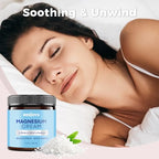 Magnesium Cream: Magnesium Lotion for Leg and Feet – Magnesium Butter for Body - 4 OZ
